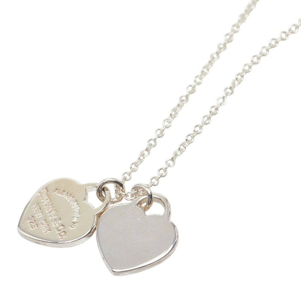 Tiffany Co to the World Necklace Silver TIFFANYCo